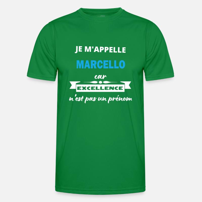 Je m'appelle excellence Marcello T-shirt sport Homme