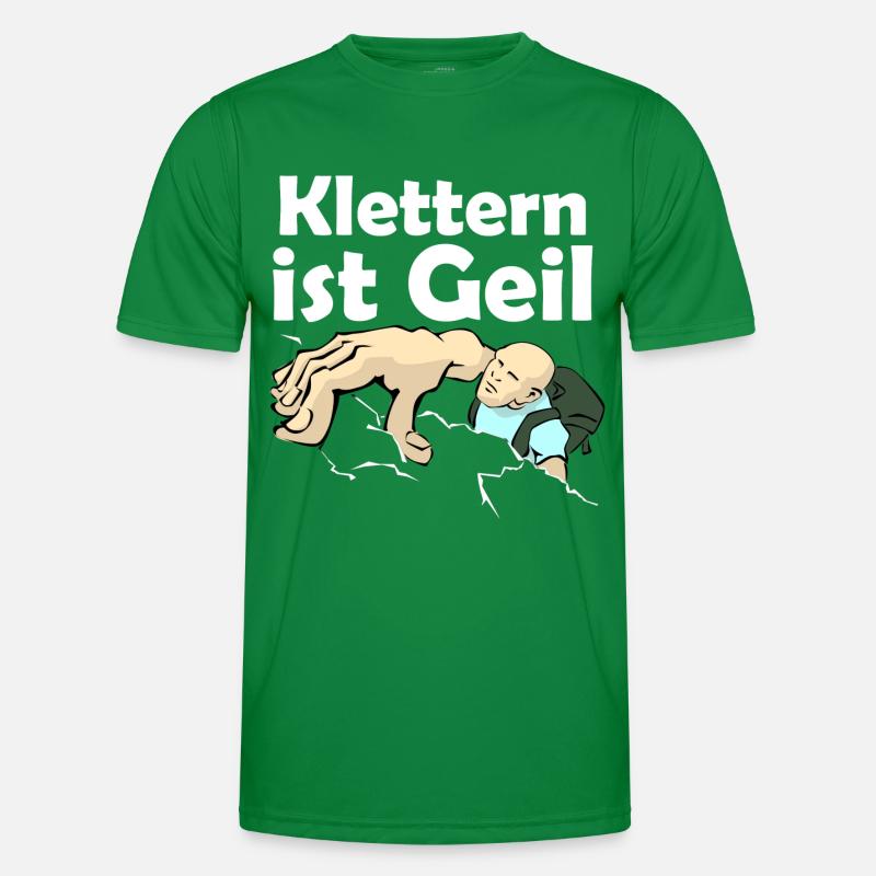 L'escalade est cool | montée T-shirt sport Homme