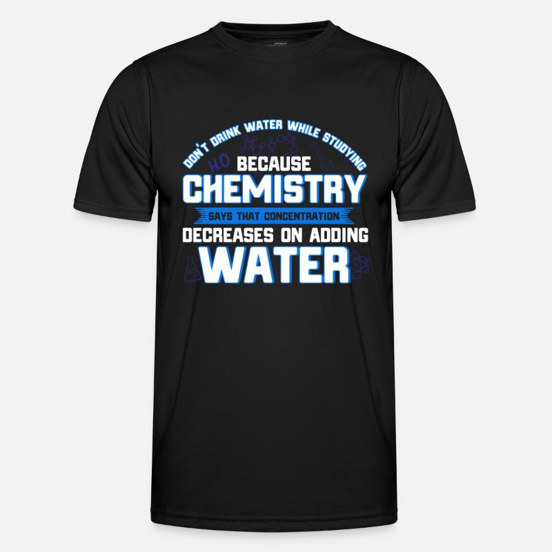 Chemist Period Table Chemistry Gift - Funksjons-T-skjorte for menn - svart