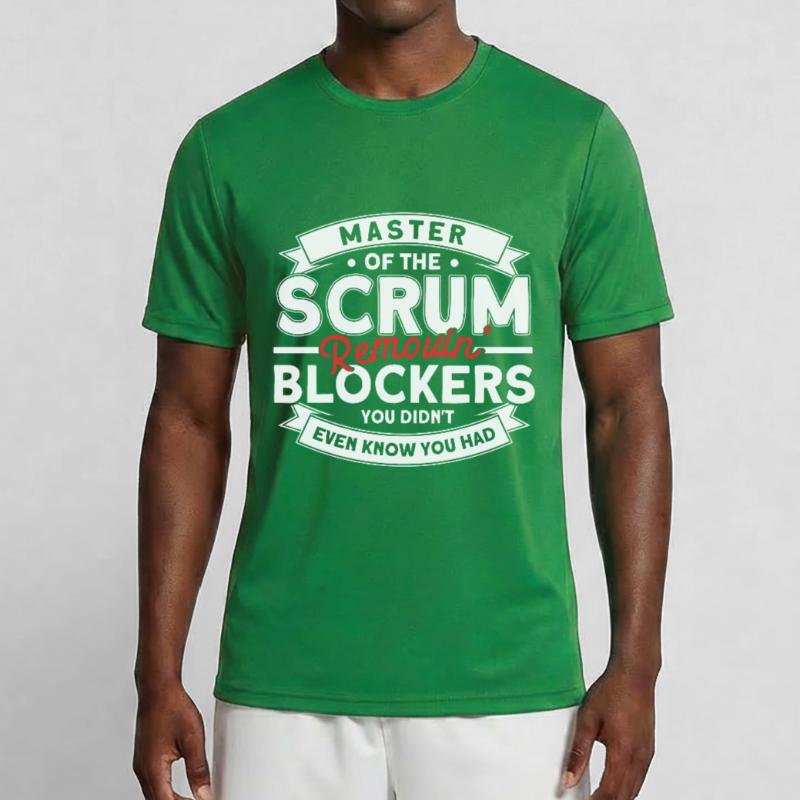 Git Developer Scrum Master Programmeur Cadeau T-shirt sport Homme
