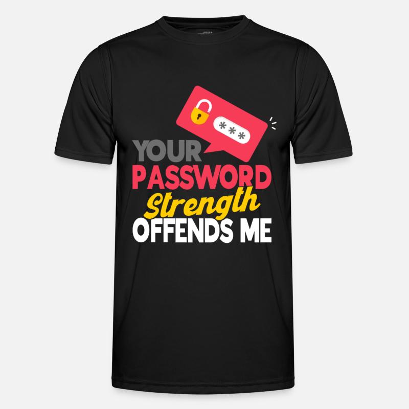 IT Sicherheit Computerfreak Cybersecurity Geschenk Männer Funktions-T-Shirt