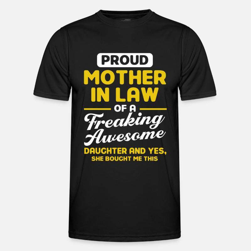 Schwiegermutter Mutter Schwiegermutter Männer Funktions-T-Shirt