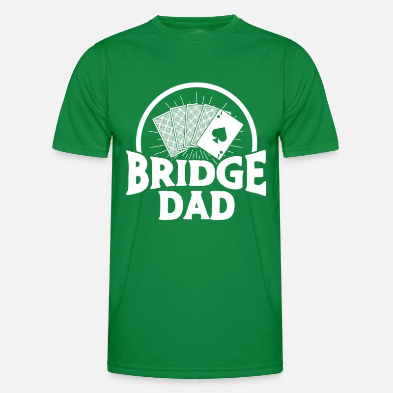 Bridge Vater Männer Funktions-T-Shirt