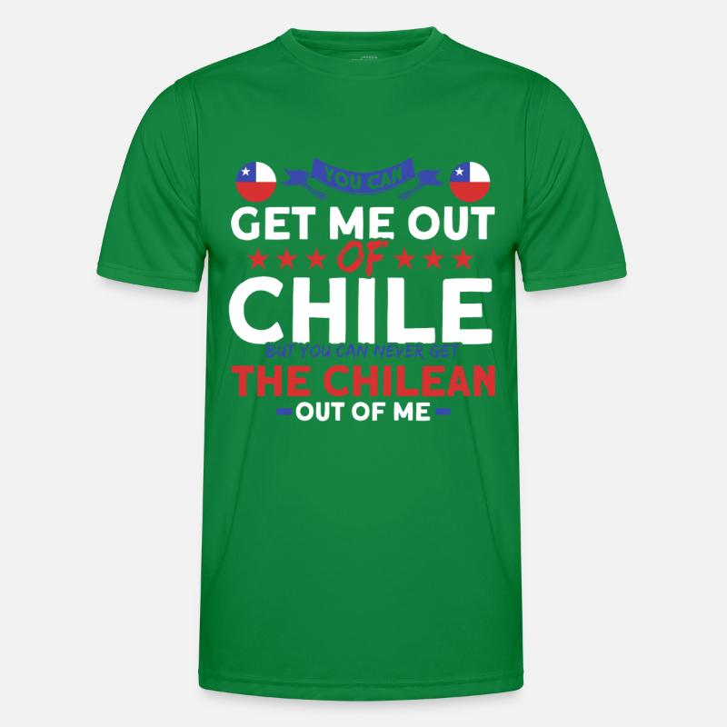 Chilean from me Chile Souvenir Men's Functional T-Shirt