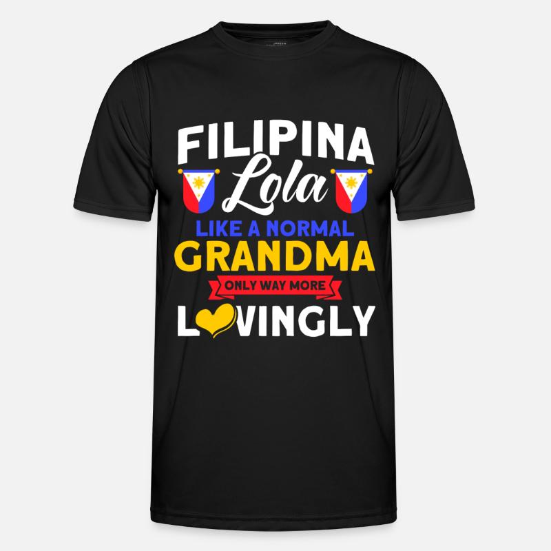 Philippines Philippine Flag - Men's Functional T-Shirt - black