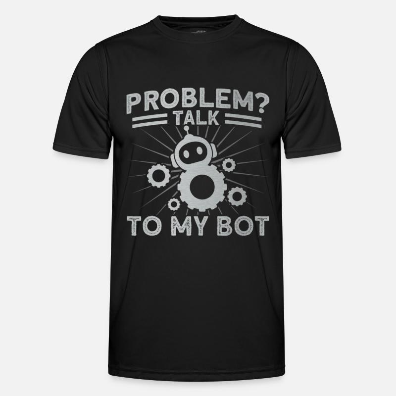Robot Robotics Engineer Costume Robot Men's Functional T-Shirt