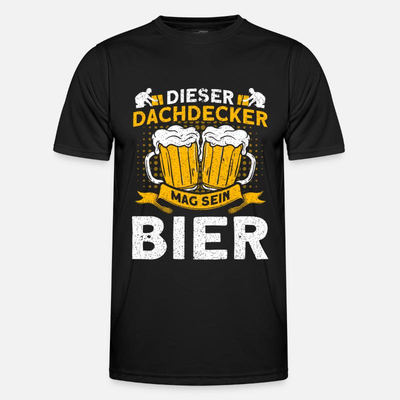 Dachdecker Geselle Dachdecker Dachdeckermeister Männer Funktions-T-Shirt