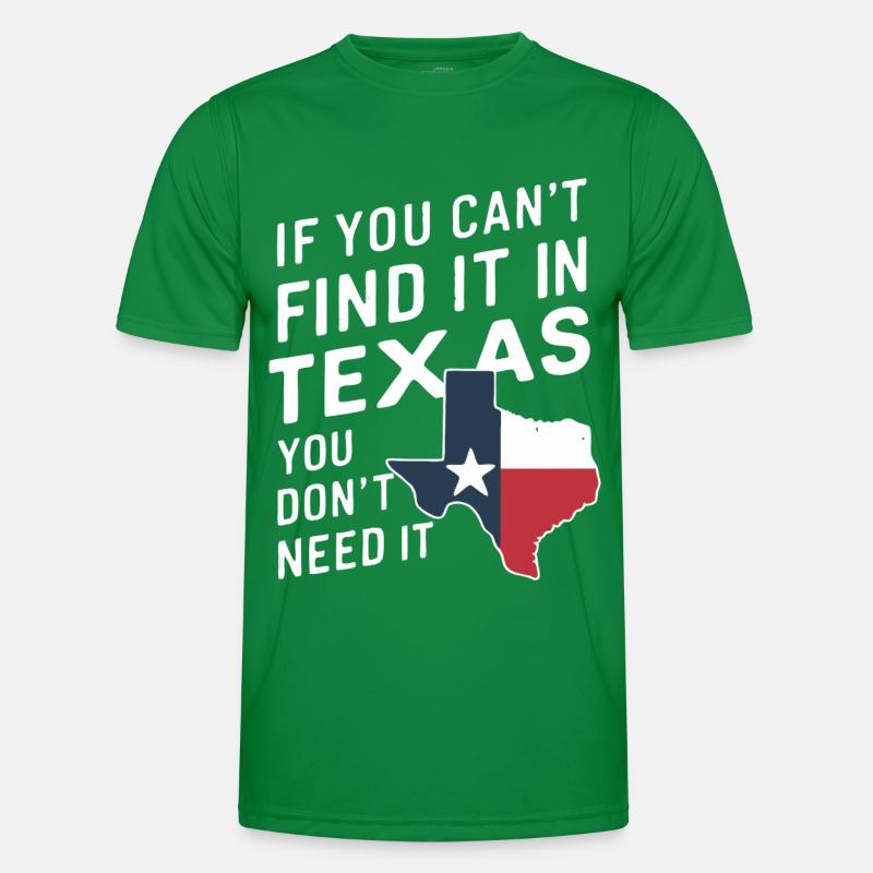 Texas State Texaner Texas Männer Funktions-T-Shirt