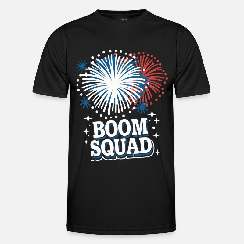 Pyrotechnics Fireworks Pyrotechnics - Men's Functional T-Shirt - black