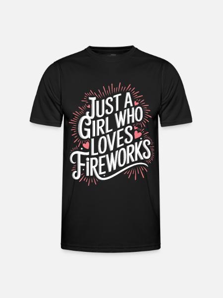 Pyrotechnics Fireworks Pyrotechnics - Men's Functional T-Shirt - black