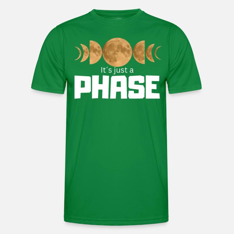 C’est juste une phase - Moon Phases Design T-shirt sport Homme