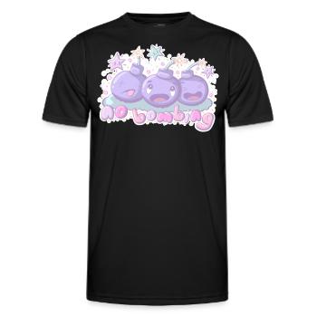 No To Bombing - Men's Functional T-Shirt - black - Front - AI Model Male 178 dark (178cm)