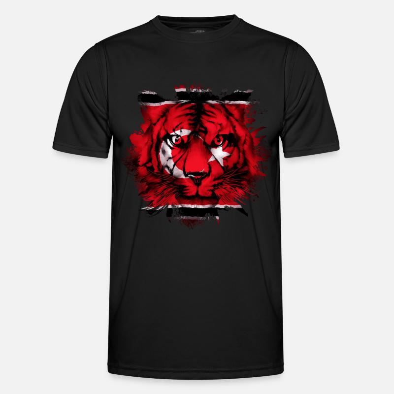 Aceh - Männer Funktions-T-Shirt - Schwarz