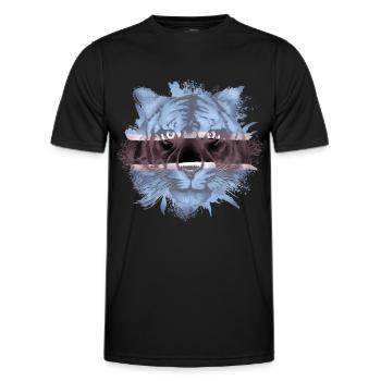 Botswana - Männer Funktions-T-Shirt - Schwarz - Vorne - AI Model Male 178 dark (178cm)