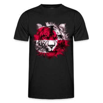 Greenland - Men's Functional T-Shirt - black - Front - AI Model Male 178 dark (178cm)