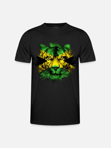Jamaïque - T-shirt sport Homme - noir