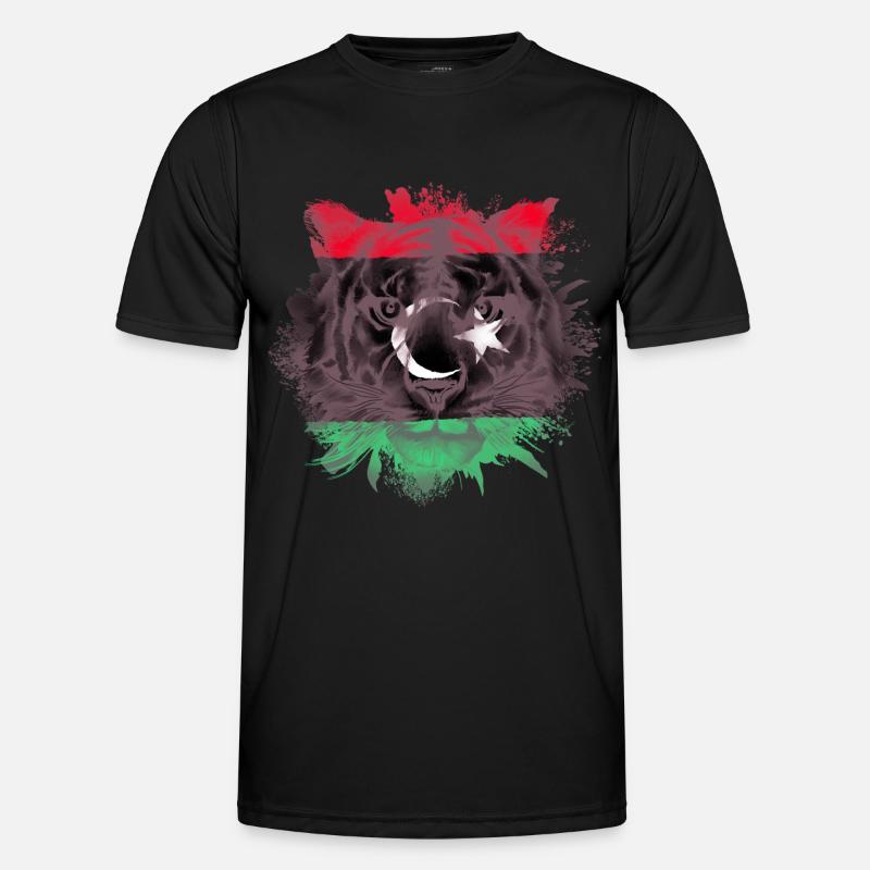 Libya - Men's Functional T-Shirt - black