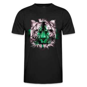 Norfolk Island - Men's Functional T-Shirt - black - Front - AI Model Male 178 dark (178cm)