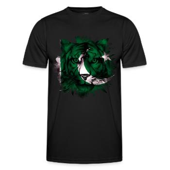 Pakistan - Männer Funktions-T-Shirt - Schwarz - Vorne - AI Model Male 178 dark (178cm)