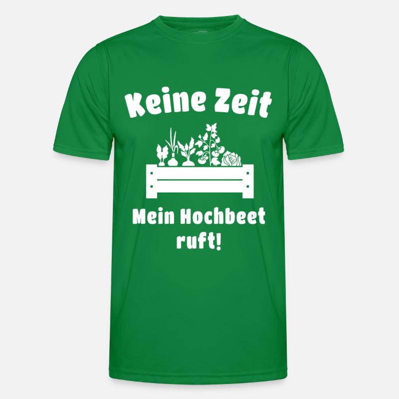 Garten Gartenbeet Hochbeet Gärtnern Männer Funktions-T-Shirt