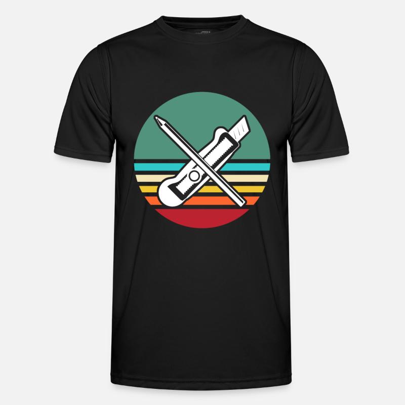 Outil de création de modèles Model Builder - T-shirt sport Homme - noir