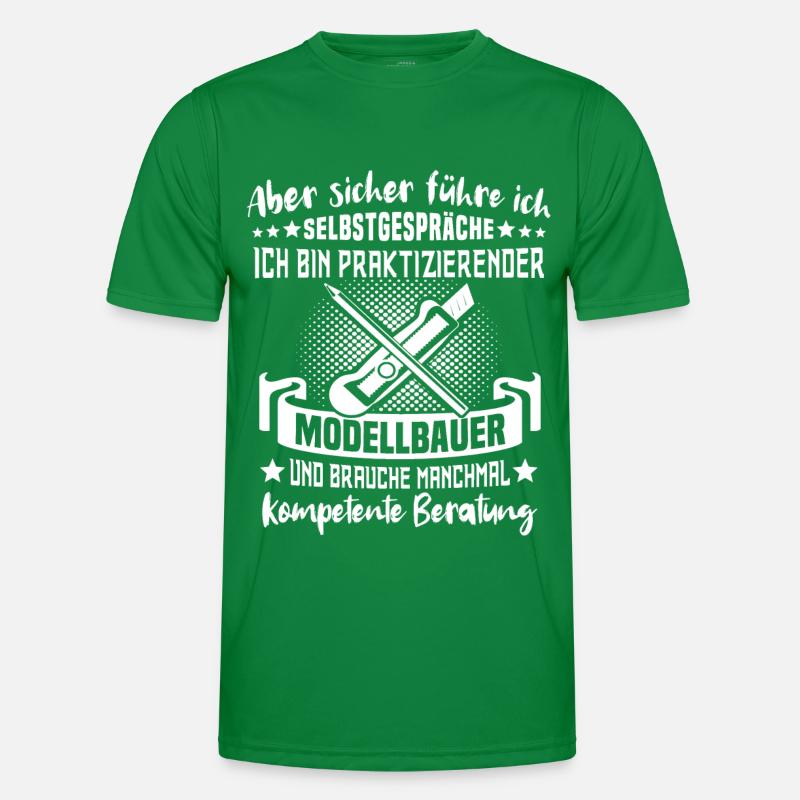 Modellbau Modellbauer Modellbauen Männer Funktions-T-Shirt