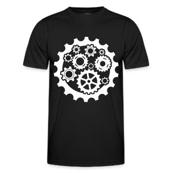 Mechaniker Handwerker Mechanik Automechaniker - Männer Funktions-T-Shirt - Schwarz - Vorne - AI Model Male 178 dark (178cm)