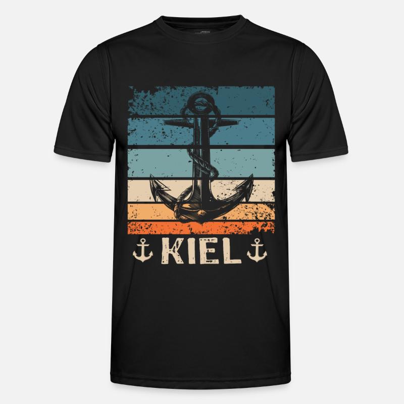 Kiel Disant Kiel Souvenir - T-shirt sport Homme - noir