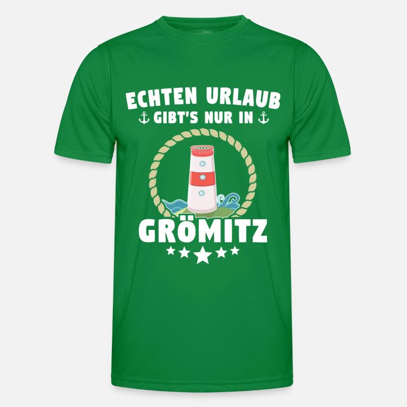 Grömitz Ostsee Grömitzer Sprüche Männer Funktions-T-Shirt