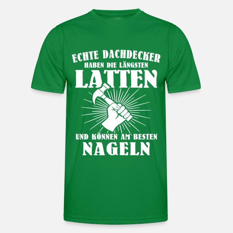Dachdecker Männer Funktions-T-Shirt