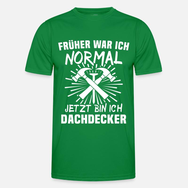 Dachdecker Männer Funktions-T-Shirt