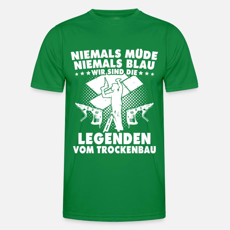 Trockenbauer Männer Funktions-T-Shirt