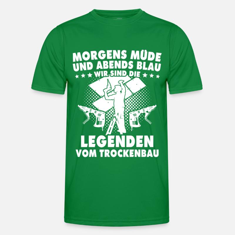 Trockenbauer Männer Funktions-T-Shirt