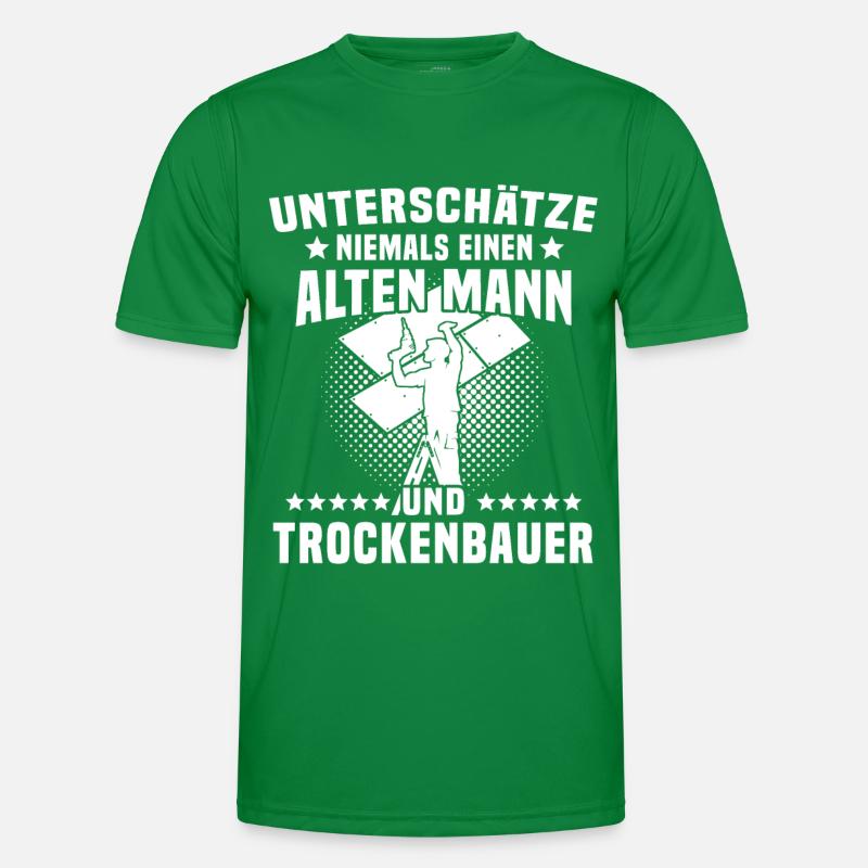 Trockenbauer Männer Funktions-T-Shirt