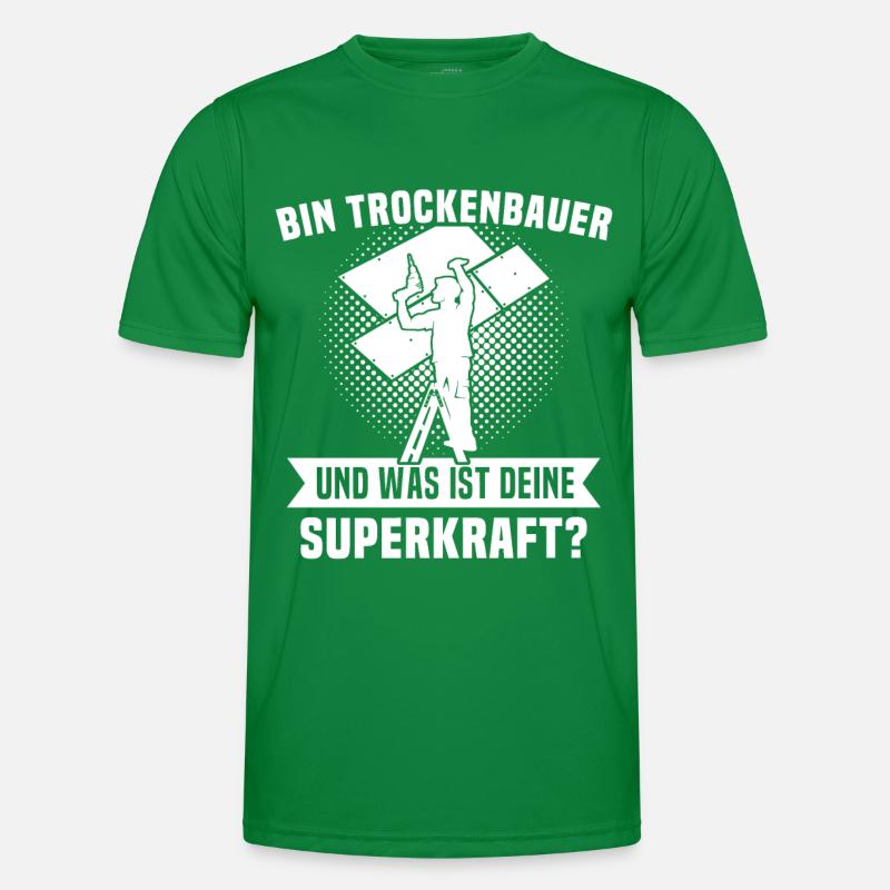 Trockenbauer Männer Funktions-T-Shirt