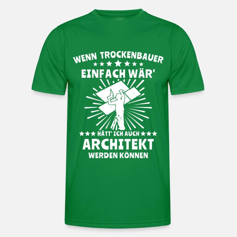 Trockenbauer Männer Funktions-T-Shirt