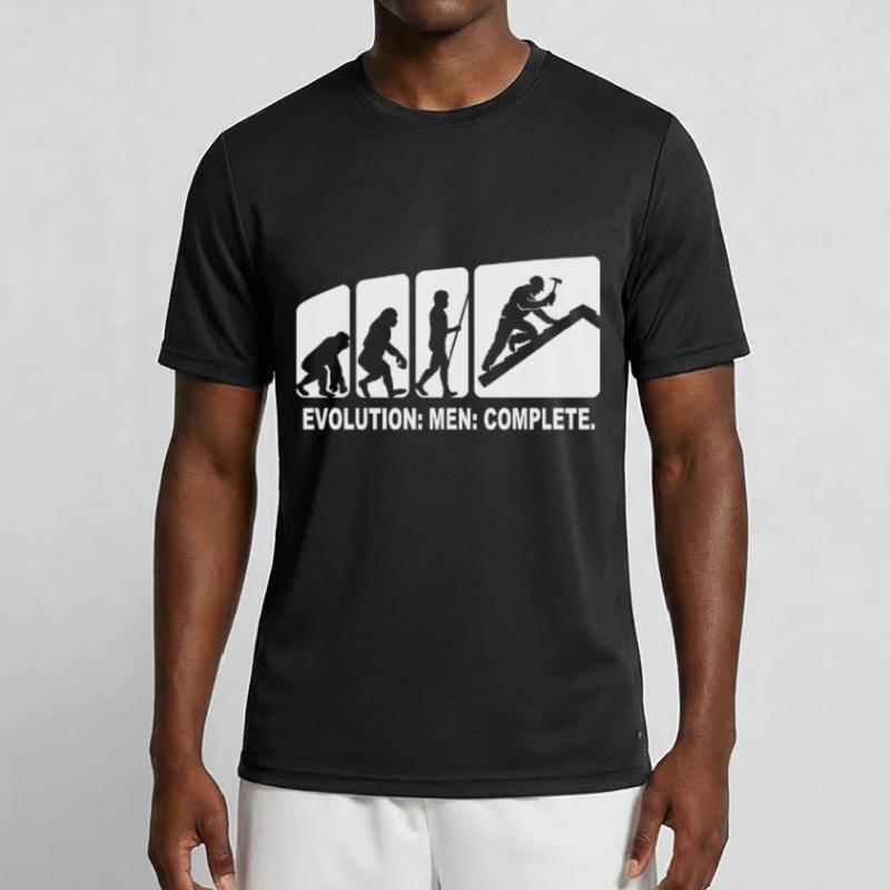 Dachdecker Evolution Dachdecken Männer Funktions-T-Shirt