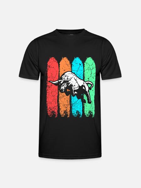 bull - Men's Functional T-Shirt - black