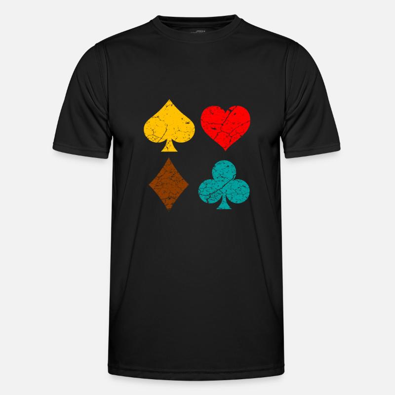 card game Men's Functional T-Shirt