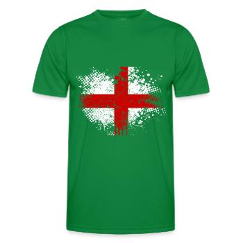 Union Jack - Men's Functional T-Shirt - kelly green - Front - AI Model Male 178 dark (178cm)