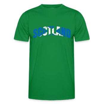 Écosse - T-shirt sport Homme - vert - Devant - AI Model Male 178 dark (178cm)