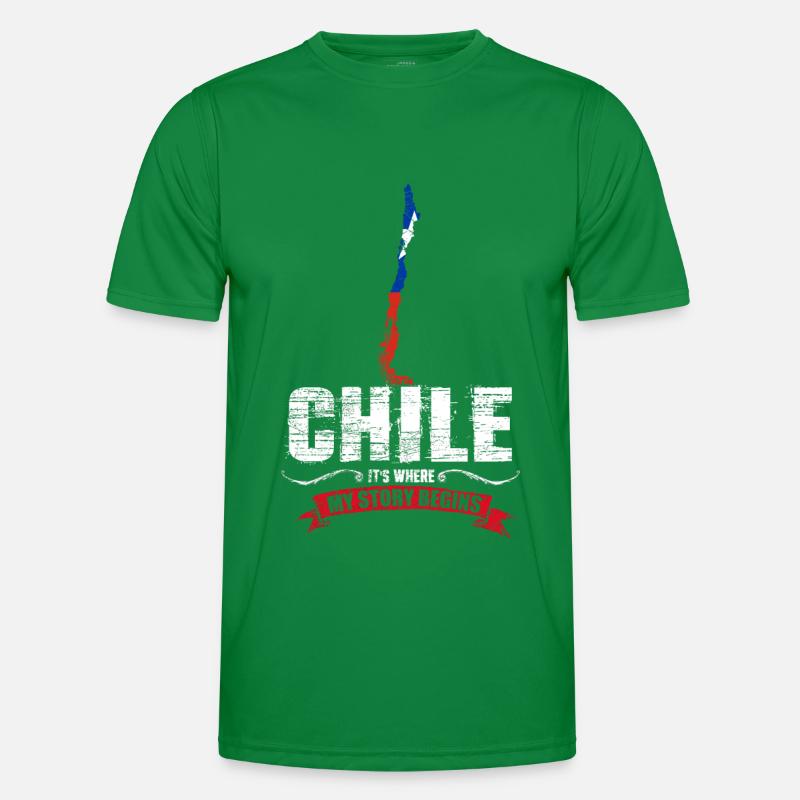 Chile Men's Functional T-Shirt