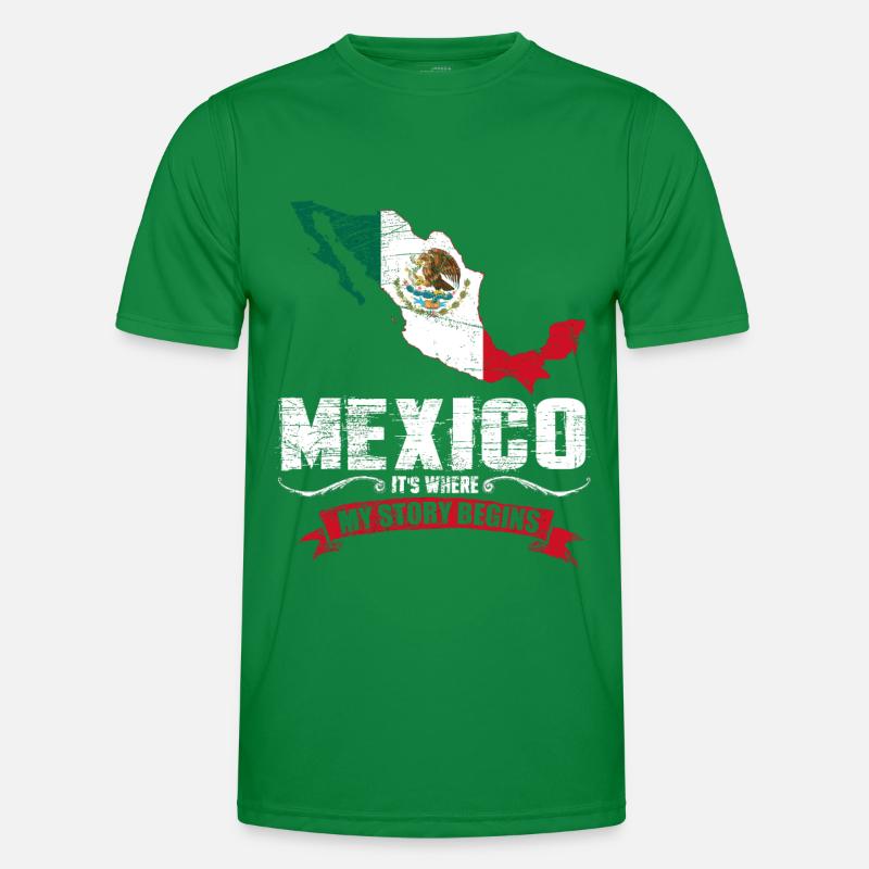 Mexiko Männer Funktions-T-Shirt