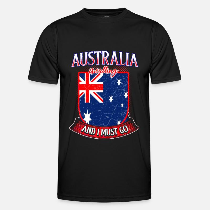 Australia Fan Men's Functional T-Shirt
