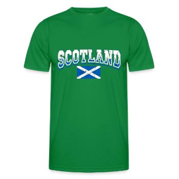 Écosse - T-shirt sport Homme - vert - Devant - AI Model Male 178 dark (178cm)
