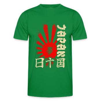 Japan - Männer Funktions-T-Shirt - Kelly Green - Vorne - AI Model Male 178 dark (178cm)