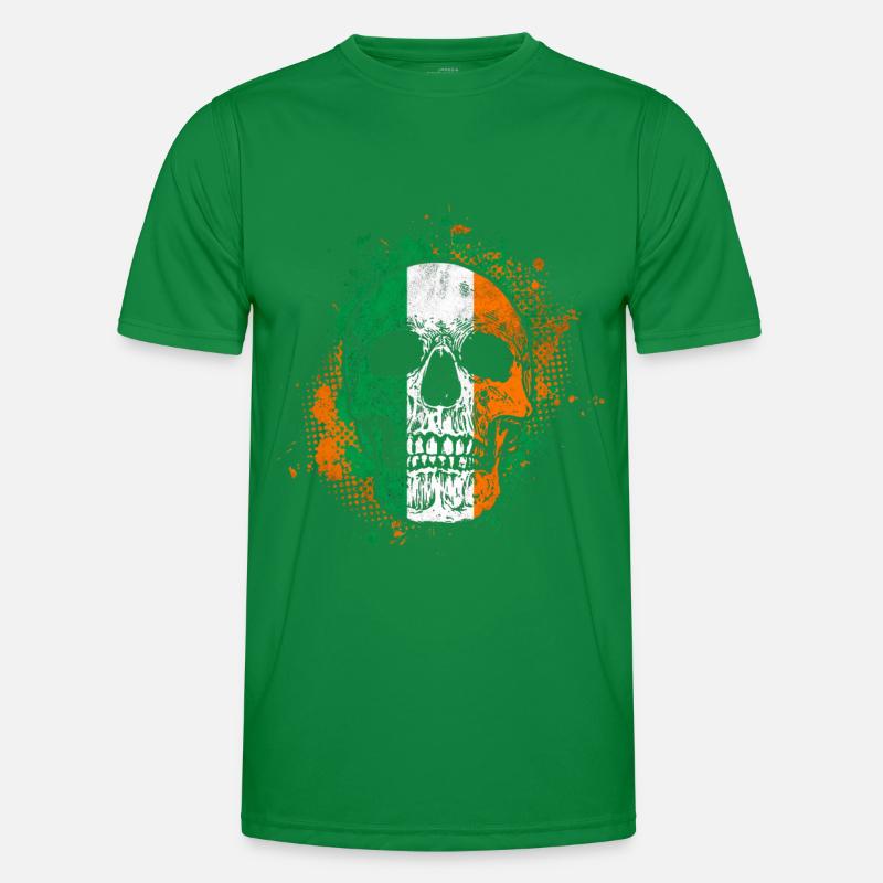 Irish skull Men's Functional T-Shirt