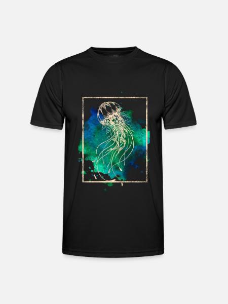 Jellyfish - Men's Functional T-Shirt - black