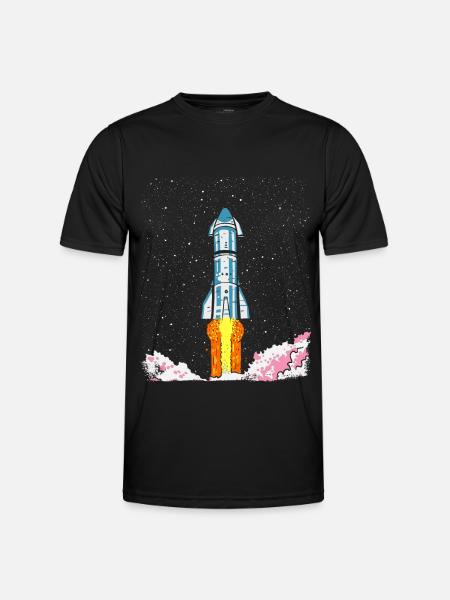 Starship - Men's Functional T-Shirt - black