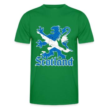 Écosse Armoiries - T-shirt sport Homme - vert - Devant - AI Model Male 178 dark (178cm)